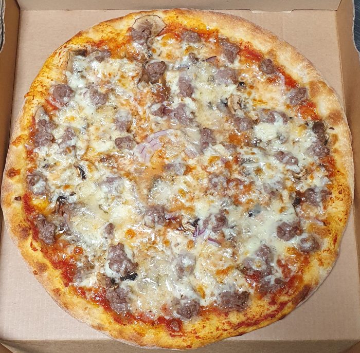18. Pizza Gorgonzola - Billede 1