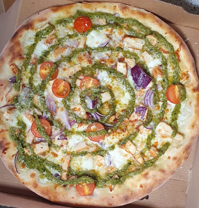 22. Pizza Pesto kylling - Billede 1