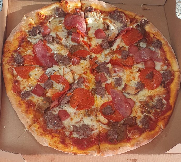 7. Pizza Meat lover - Billede 1